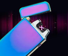 Luxury Arc Lighter windproof  Electric Cigarette Lighter Novelty Metal Flameless