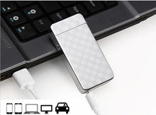 Luxury Arc Lighter windproof  Electric Cigarette Lighter Novelty Metal Flameless