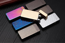 Luxury Arc Lighter windproof  Electric Cigarette Lighter Novelty Metal Flameless