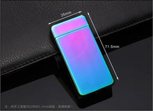 Luxury Arc Lighter windproof  Electric Cigarette Lighter Novelty Metal Flameless